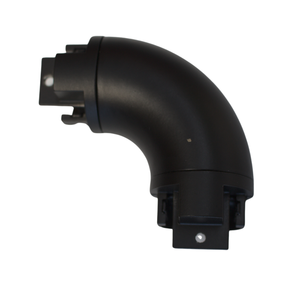 Promenaid 90 Deg Wall Connection - Satin Black