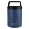 Oasis Insulated Food Flask With Spoon And Handle 480ml - Indigo