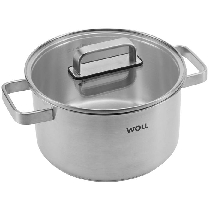 Woll Steel Cook Pot Premium 18/10 Stainless 20cm 3.5l Silver