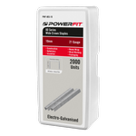 Powerfit 80 Series 10mm Wide Crown Electro-Galvanised Staple – 2000 Pack