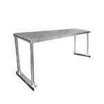 Modular Systems Single Tier Workbench Overshelf - 1800mm W x 300mm D x 450mm H