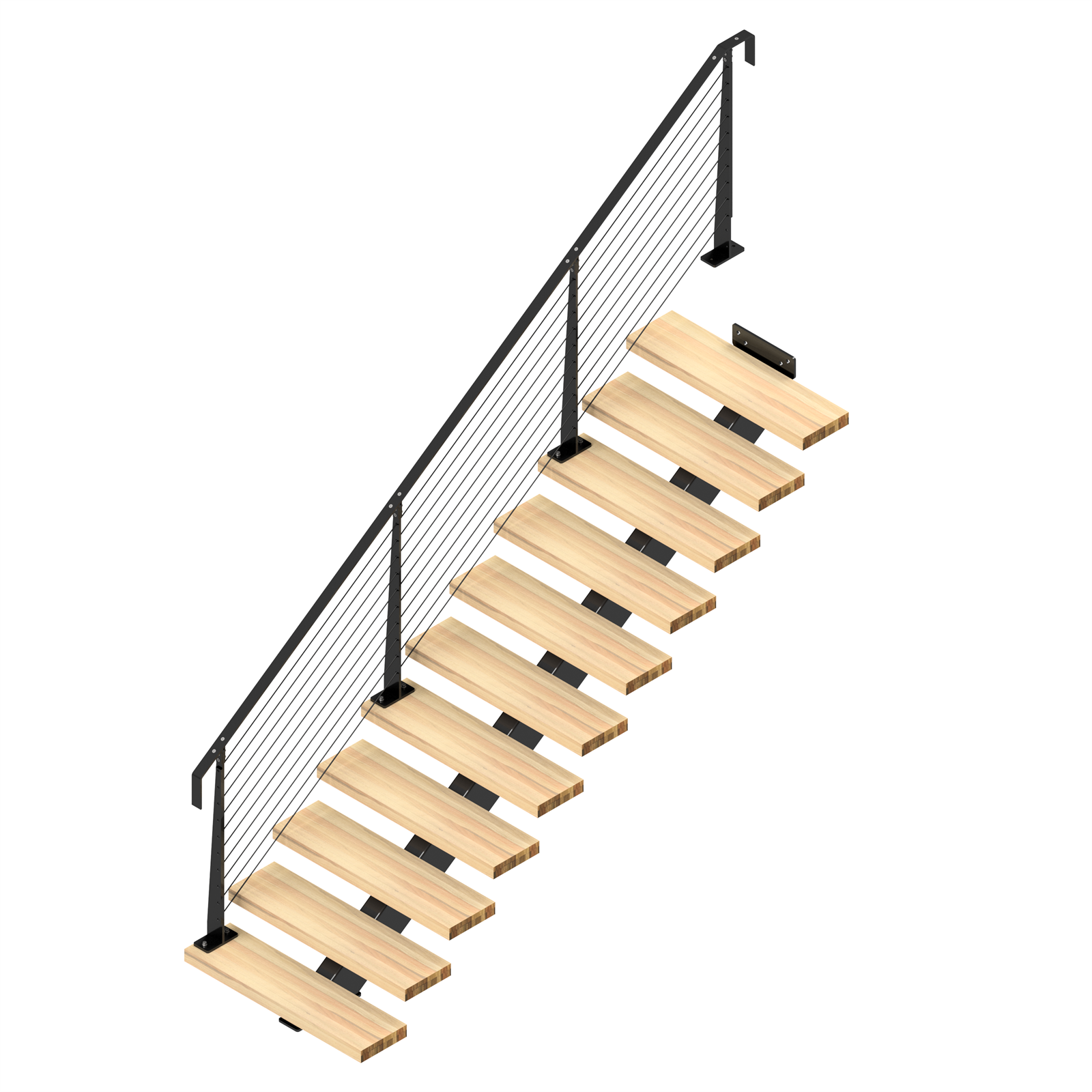 Weldlok Mono String Timber and Wire 11 Tread Stair Kit product image