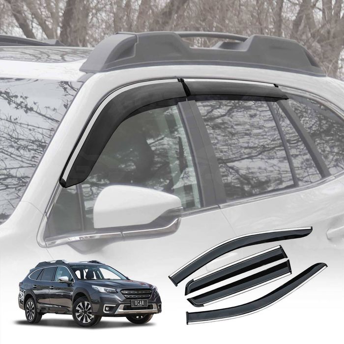 Weathershields For Subaru 6th Gen Outback 2020-2025 Car Weather Shields Wind Deflectors Window Sun Visor 4 Pcs