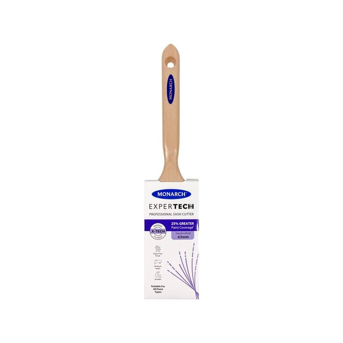Monarch Expertech 63mm X-Tech Sash Paint Brush