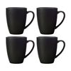 4pk Maxwell & Williams 400 Ml Caviar Collection Porcelain Coupe Mug - Black