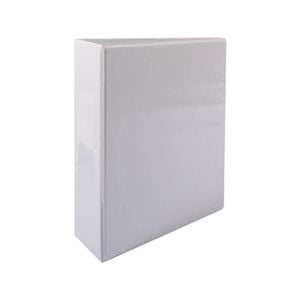 Marbig Clearview Insert Lever Arch A4 (White)