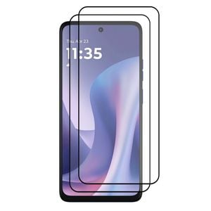 2 Pack MEZON Motorola Moto G57 5G Full Cover Tempered Glass Screen Protectors