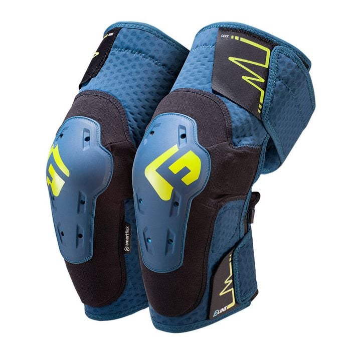 G-Form E-Line Mountain Bike Knee Guard/Pad Storm Blue Pair - XL