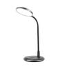 Brilliant 38cm Black Thrive Light Tone Changing LED Desk Lamp