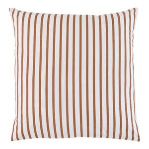 Adorn Living Stripe European Pillowcase - Clay