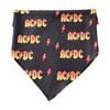 Stubby Club ACDC Pet Dog Bandana Triangle Neckerchief Accessory Large