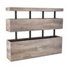 Modern Home Living TRIBECA Display Unit  200cm(W)x40cm(D)x156cm(H) - Warm Oak