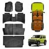 Floor Mat Boot Liner Back Seat Protector for Suzuki Jimny XL 5-Door 2023-Onwards Manual Transmission