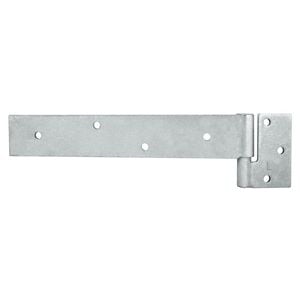 Pinnacle 16mm Galvanised LH Long Strap Security Gate Hinge