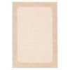 Loopsie-220cm X 150cm-blanes Cream Washable Border Rug