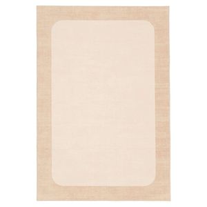 Loopsie-220cm X 150cm-blanes Cream Washable Border Rug