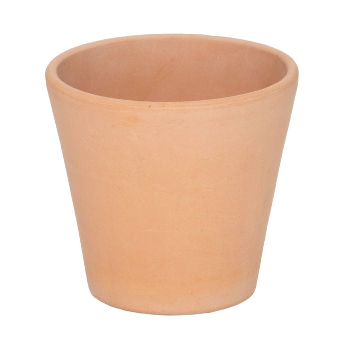 Eden 12cm Light Clay Cono Italian Terracotta Pot