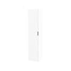 Lugna 2048 x 450 x 380mm White 5 Shelf Left Hand Door Cabinet