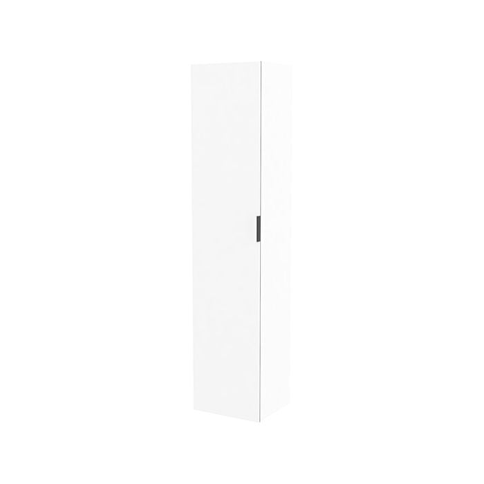 Lugna 2048 x 450 x 380mm White 5 Shelf Left Hand Door Cabinet