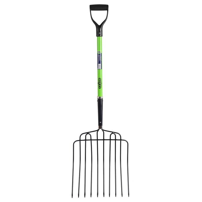 Saxon Fibreglass D-Handle Mulch Fork