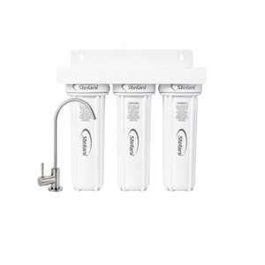 Stefani Triple Stage Undersink Water Filtration System - Lead Free