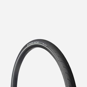 Decathlon - City5 Protect 26x1.75 City Bike Tyre - Etrto 44-559 - Black - One Size