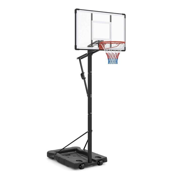 Costway Portable Basketball Hoop Goal System 1.7-3.05m Fillable