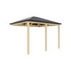Softwoods 3.6 x 3.0m Hip Ends Pergola / Patio Kit