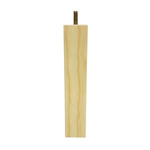 Adoored 230mm Pine Square Furniture Leg