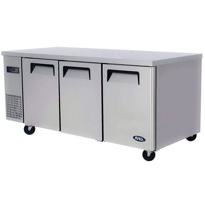Atosa Undercounter 3 Door Freezer  – 390 Litre