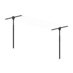 SwiftDry 1200mm x 5000mm, 40m Line Black Coastline T Bar Clothesline