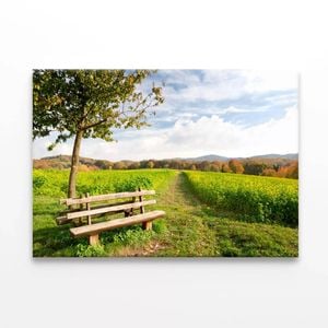 Odenwald with Mountains  Print 100% Australian Made 150 x 100cm  (Stretched)