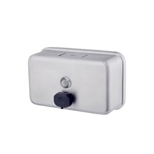 3monkeez Stainless Steel Horizontal Soap Dispenser