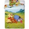 Disney Winnie The Pooh Sunny Meadow Cotton Quilt Cover Set - Toddler Bed Size