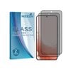 2 Pack MEZON Samsung Galaxy S22+ (6.6") Privacy Anti-Spy Full Cover Tempered Glass