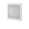 Blauberg 100mm White Square Eggcrate Grille - 100mm