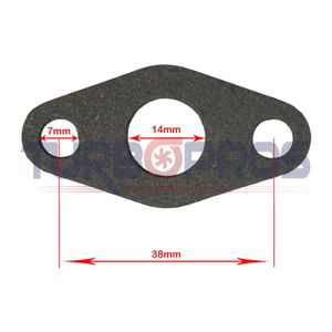 Turbo Charger Oil Return Gasket For Nissan Juke 1.6L