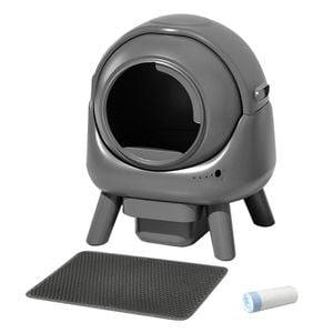 PaWz Automatic Self-Cleaning Smart Cat Litter Box - Grey