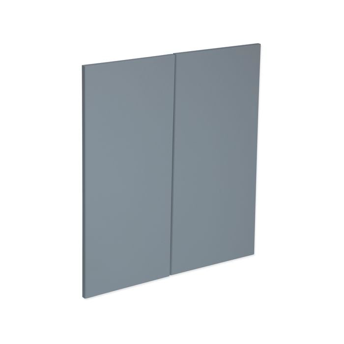 Kaboodle Danish Blue Modern Corner Base Cabinet Door - 2 Pack