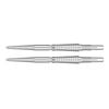 2PK Target Swiss Storm LNC Dart Point Replacement Spare Tip 26mm Silver