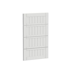 Kaboodle 450mm Sesame Salt Country 4 Drawer Panels
