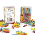 Mandala Art Mixed Glass Sticks Mosaic Tiles
