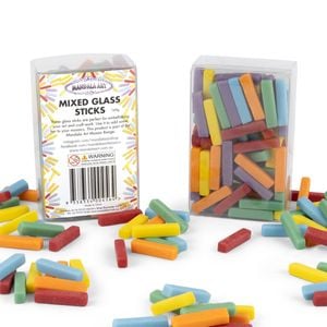 Mandala Art Mixed Glass Sticks Mosaic Tiles