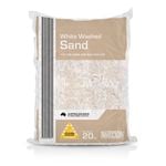 20kg Bag of White Washed Sand