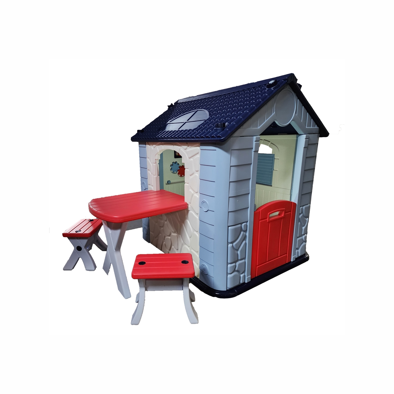 Childrens Activity Playhouse With Table And Chairs Bunnings Australia