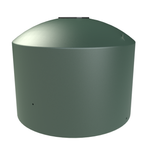 Melro Tanks 2200L Heritage Green Round Squat Poly Water Tank