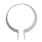 Kinetic 90mm Pipe Saddle Clips - 2 Pack