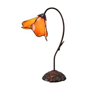 G&g Single Lotus Lamp Orange
