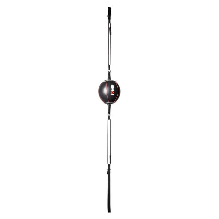 Smai Boxing Leather Floor To Ceiling Ball - Black