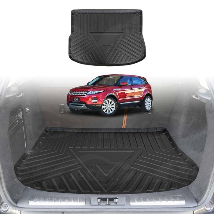 Cargo Rubber Waterproof Trunk Mat Boot Liner Luggage Tray for Land Rover Range Rover Evoque 2011-2018